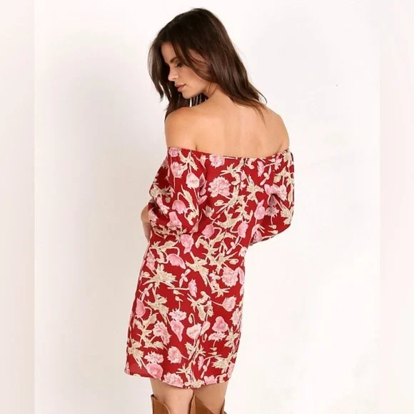 FLYNN SKYE Hampton Mini Ruby Poppy Size Small - Picture 2 of 8